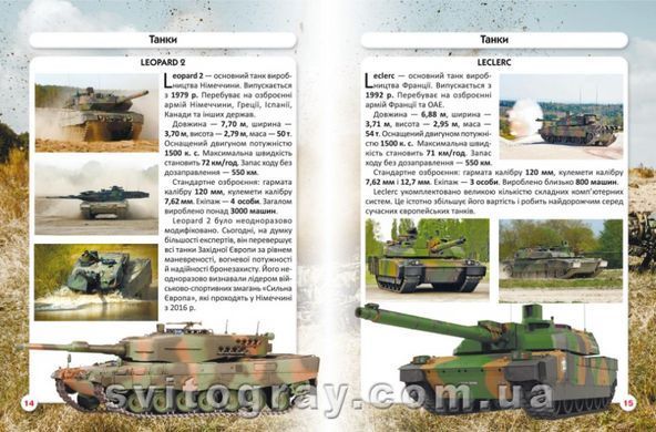 Мир вокруг нас. Танки и боевые бронированные машины