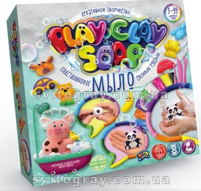 Пластилінове мило PlayClay Soap (8 кол.) Данко Тойз