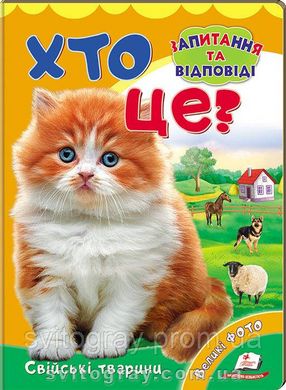 Мініенциклопедія.  Хто це? Свійські тварини. Запитання та відповіді