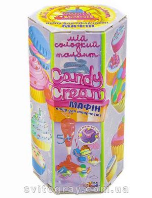 Набор для творчества Мой сладкий талант Маффин ТМ Candy cream 75010