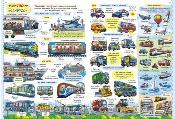 Ранній розвиток малюка. Малюк пізнає світ + англійська. Понад 650 слів