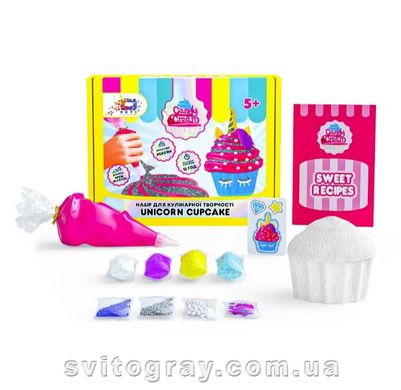 Набір для кулінарної творчості ТМ Candy cream Unicorn Cupcake 75005
